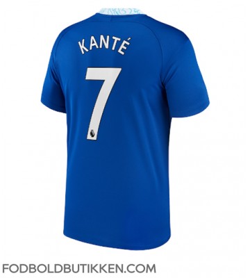Chelsea Kante #7 Hjemmebanetrøje 2022-23 Kortærmet